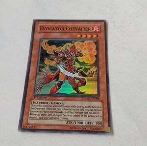 Yu-Gi-Oh! - Evocator Chevalier (SDWS-EN002) - holo 1st edition